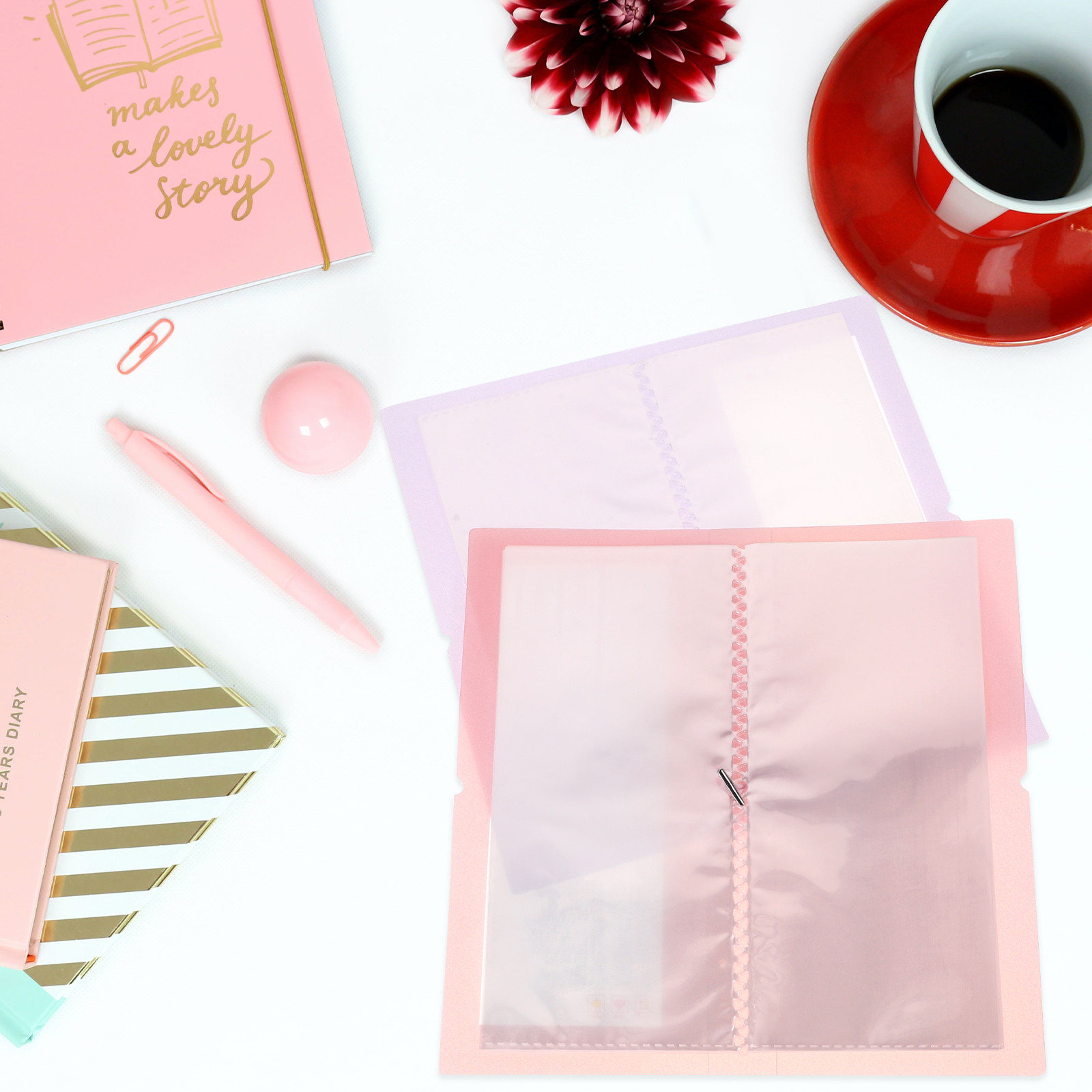 2 ชิ้น อัลบั้มเก็บของใส สมุดจั - Stationery Books บทวิจารณ์และราคา
