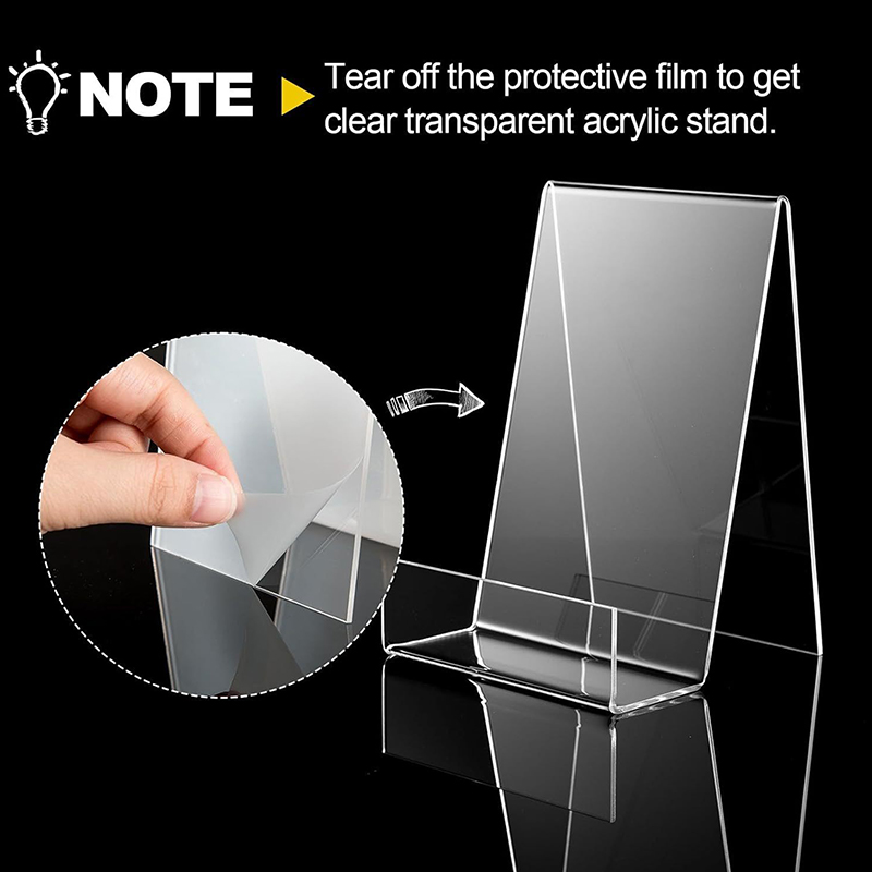 1 ชิ้น แท่นวางอะคริลิกใส สำหรั - Clear Acrylic Book Stand Holder บทวิจารณ์และราคา