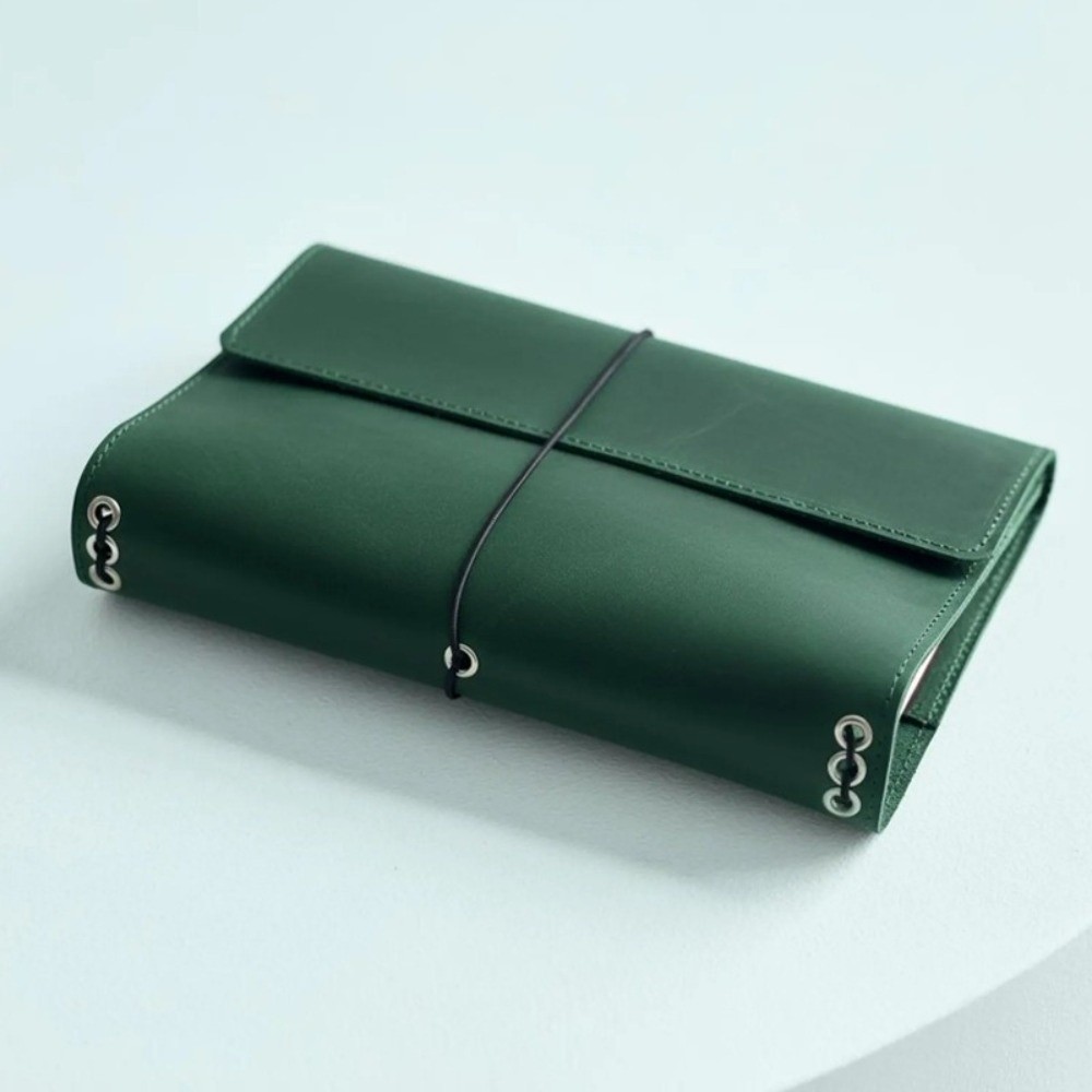 สมุดโน้ตหนังแบบเติมไส้ได้ ออแก - Vintage Leather Journal Notebook บทวิจารณ์และราคา