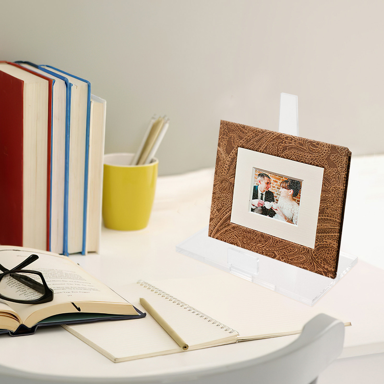 ขาตั้งอะคริลิกอเนกประสงค์ ใช้เ - Clear Acrylic Book Stand Holder บทวิจารณ์และราคา