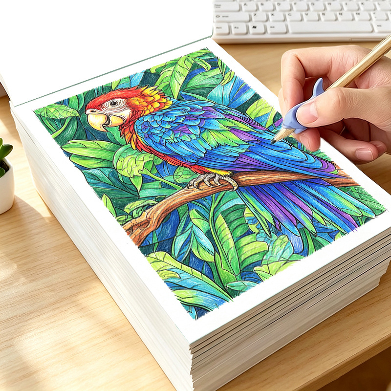 สมุดระบายสีสัตว์สำหรับผู้ใหญ่  - Adult Coloring Book Stress Relief บทวิจารณ์และราคา