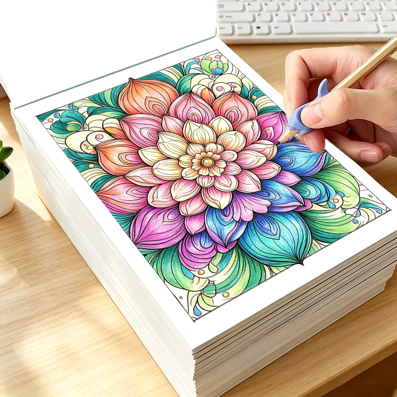 สมุดระบายสีสัตว์สำหรับผู้ใหญ่  - Adult Coloring Book Stress Relief บทวิจารณ์และราคา