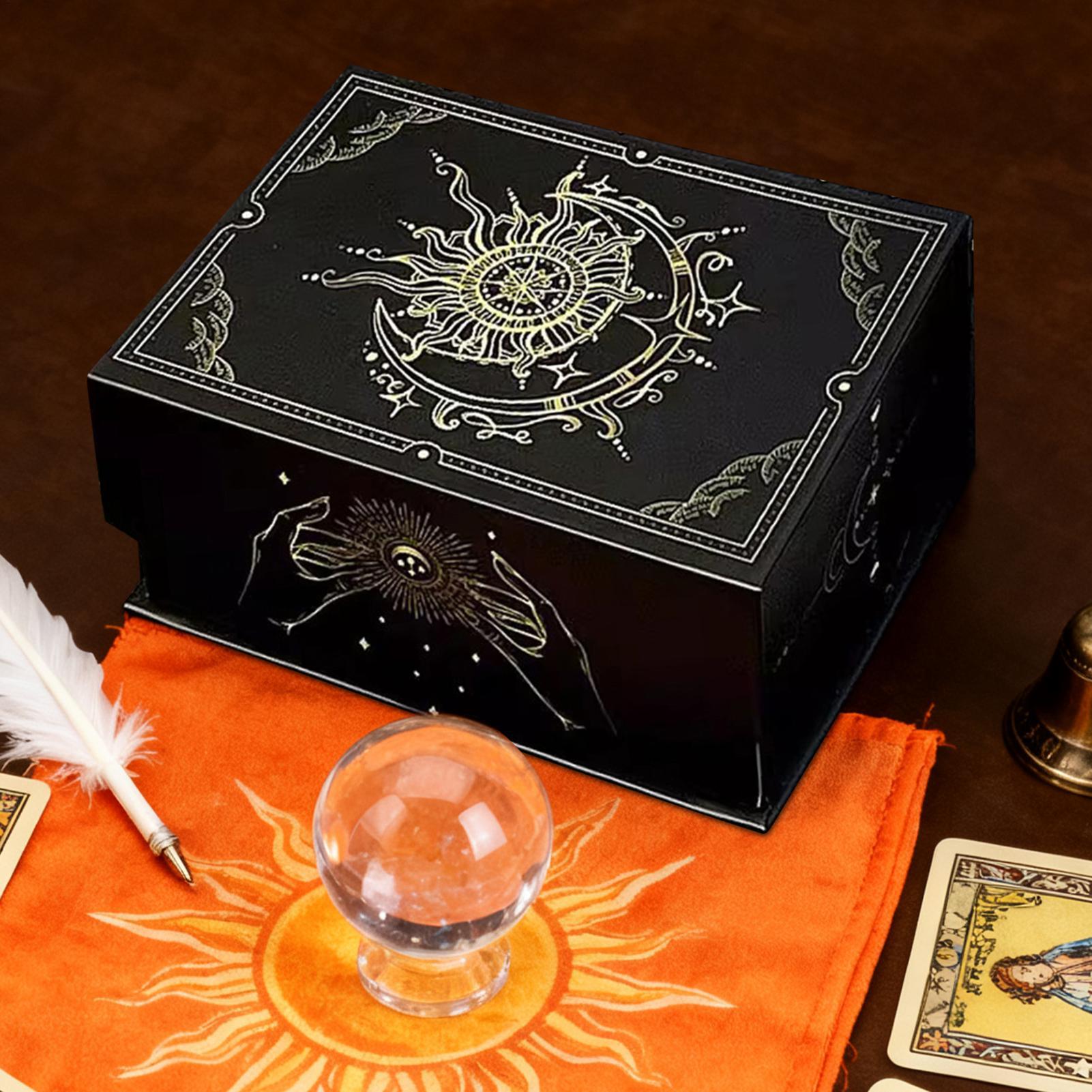 กล่องใส่ไพ่ทาโรต์ฝาแม่เหล็ก พก - Tarot Deck With Guidebook บทวิจารณ์และราคา