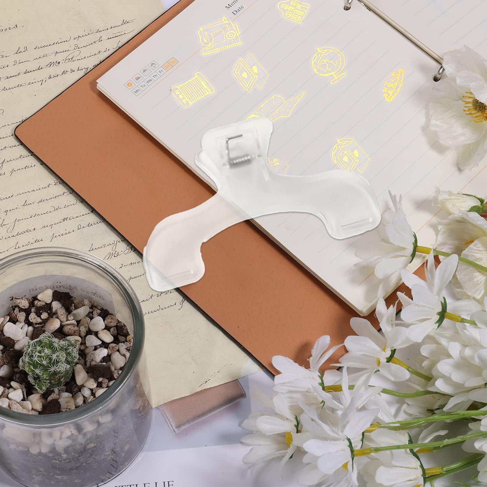 1 ชิ้น คลิปหนีบเอกสารแบบใส คลิ - Stationery Books บทวิจารณ์และราคา