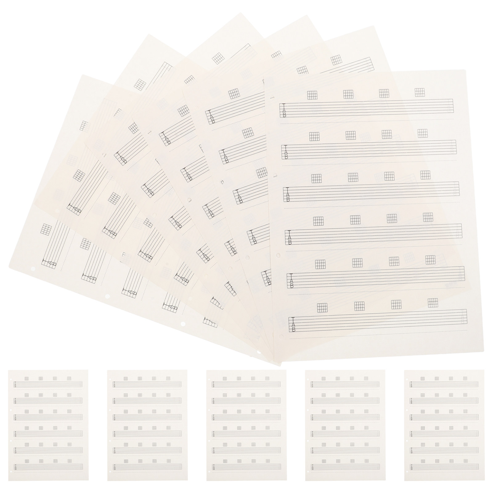 85 แผ่น กระดาษโน้ตเพลงเปล่าแบบ - Blank Sheet Music Notebook บทวิจารณ์และราคา